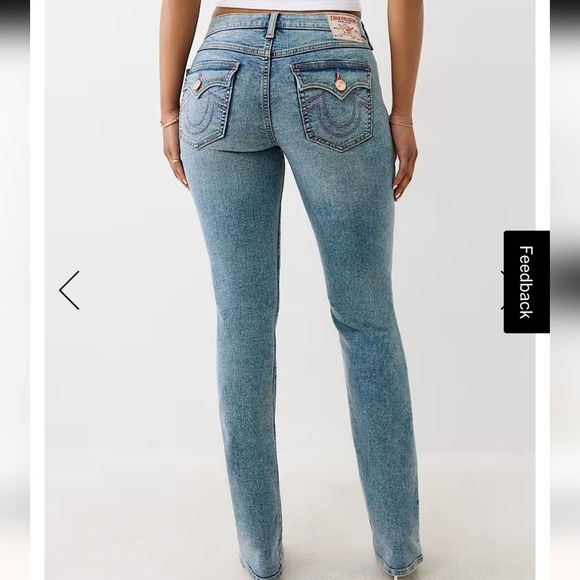 True Religion Billie Midrise Straight - Picture 6 of 6